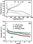 钛基底上氧化铁纳米棒阵列的大规模制备及其锂离子电池性能研究